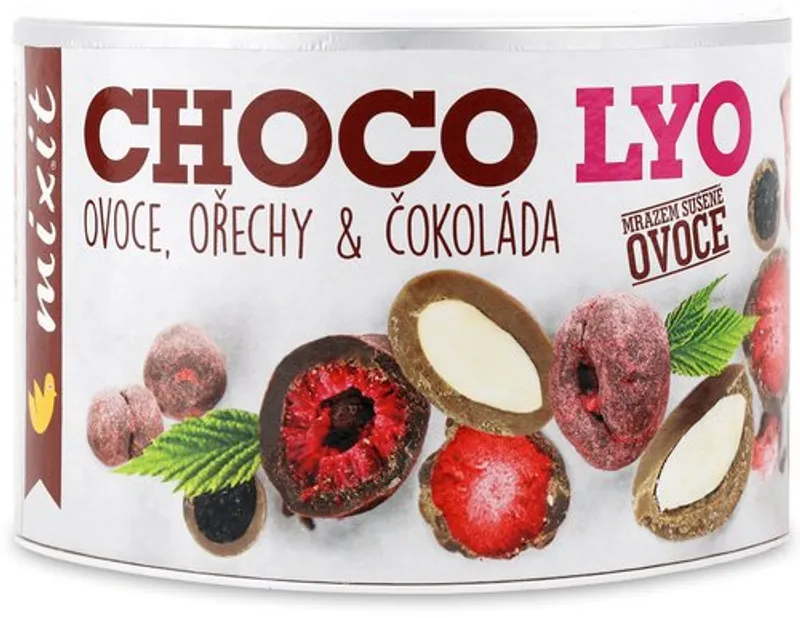 Mixit Křupavé ovoce a ořechy v čokoládě 180 g